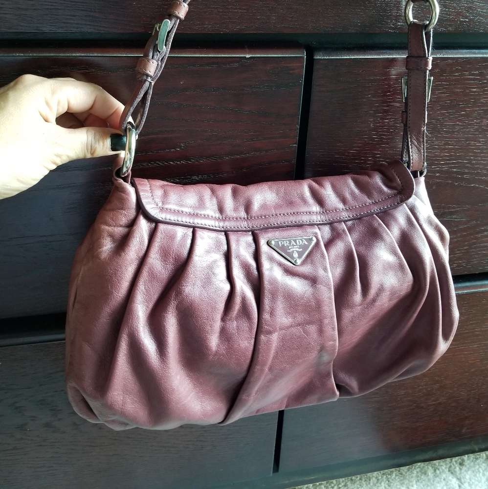 Prada  croc leather  baguette  bag - Picture 14 of 14